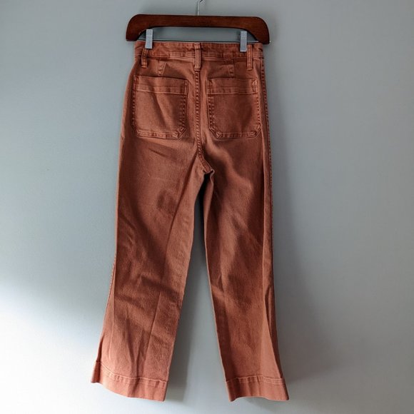 Madewell | Slim Emmett Crop Pants Sweet Dahlia - Picture 5 of 6